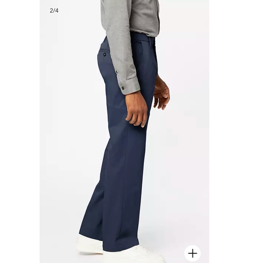 Dockers signature khaki, navy blue - W40 L34
